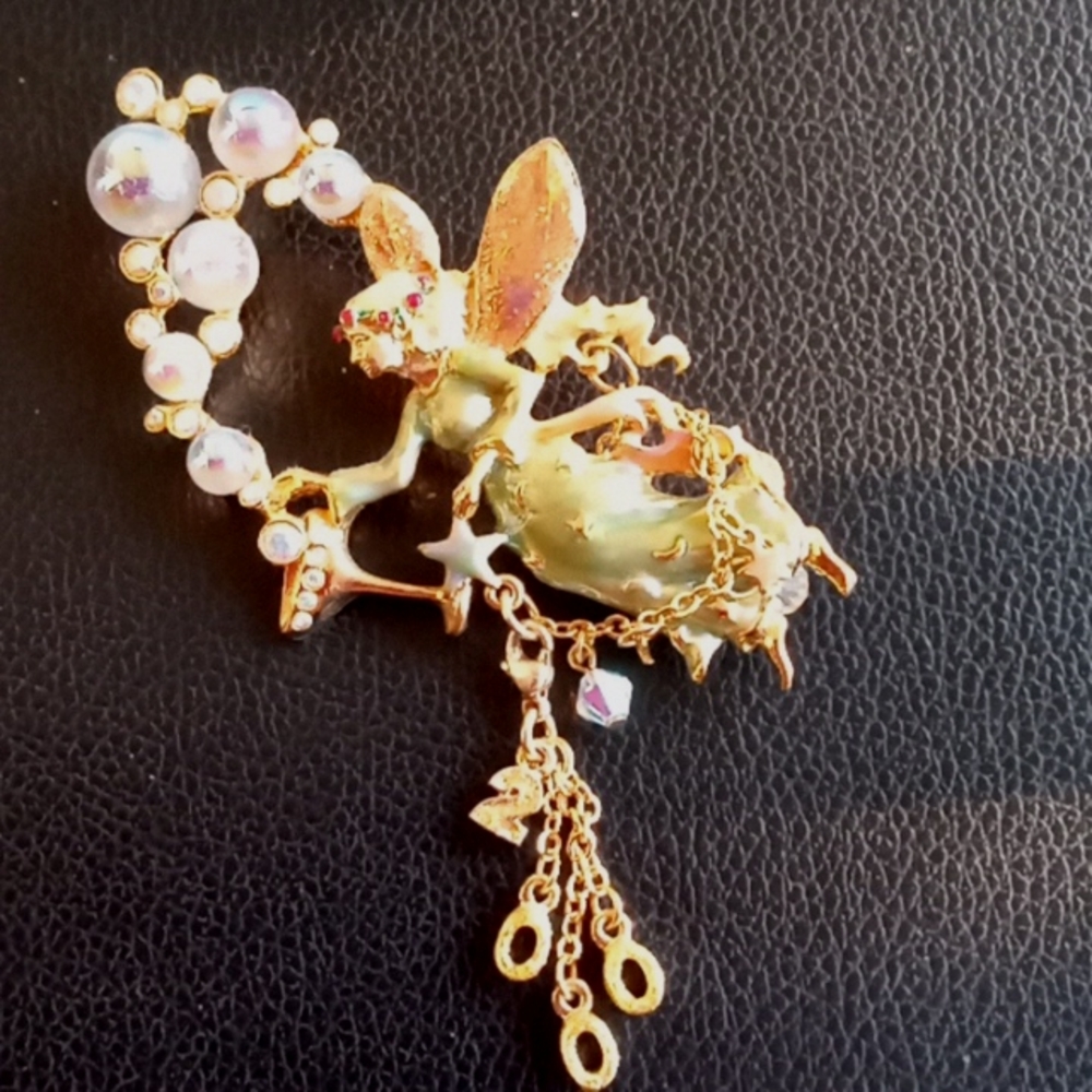 RARE KIRKS FOLLY HAPPY 2000 NEW YEAR FAIRY